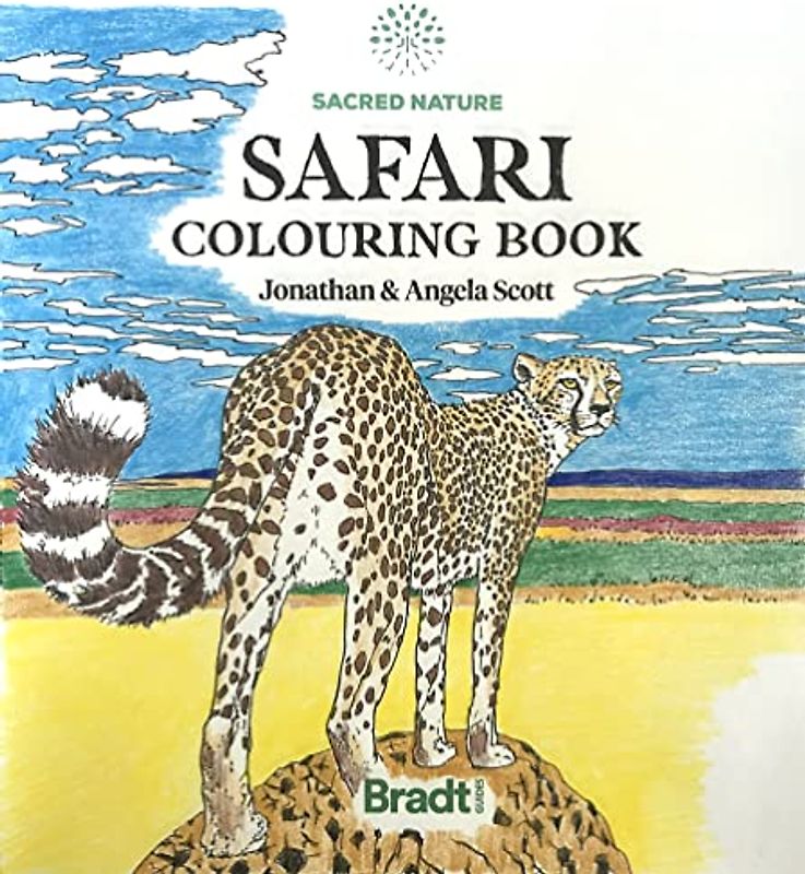 Sacred Nature Safari Colouring Book