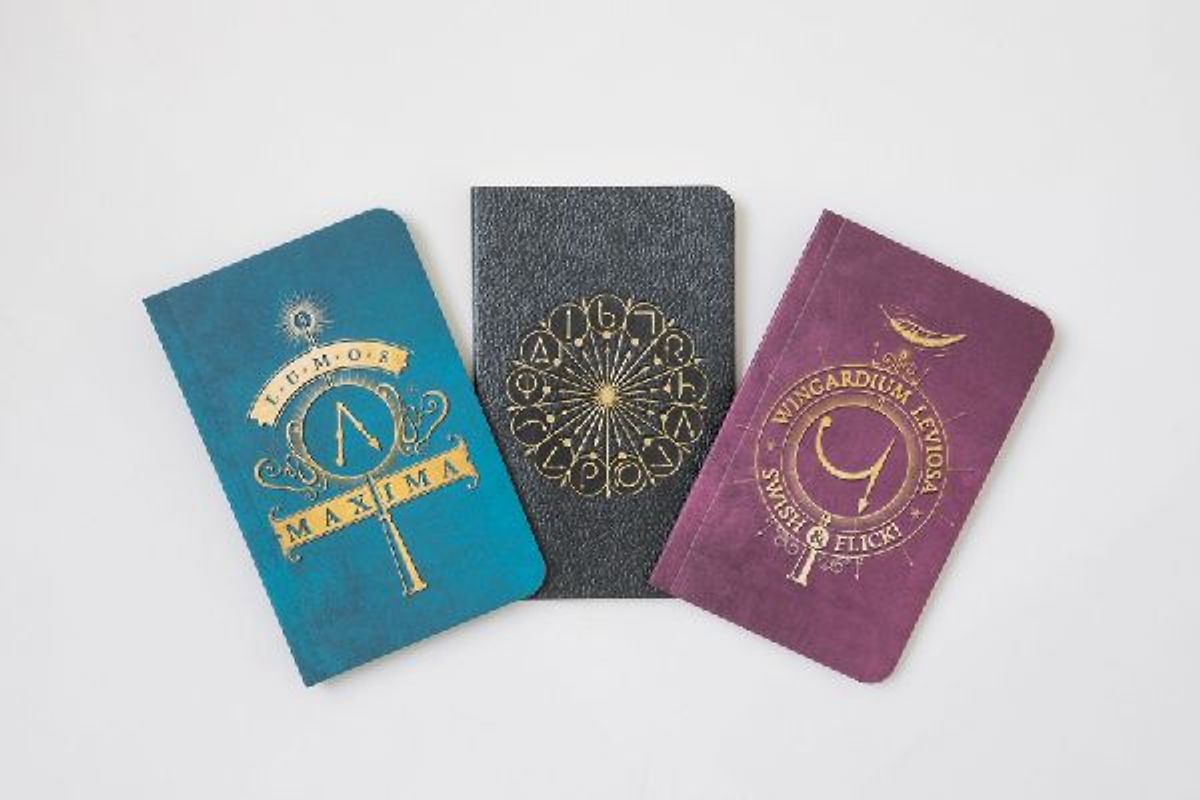 Harry Potter: Spells Pocket Notebook Collection (Set of 3)