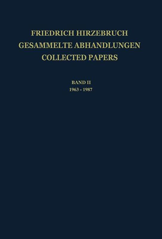 Gesammelte Abhandlungen - Collected Papers I