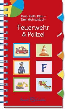 Grün, Gelb, Blau - Dreh dich schlau: Feuerwehr & Polizei