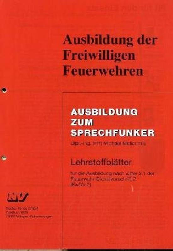 Ausbildung zum Sprechfunker Baden-Württemberg