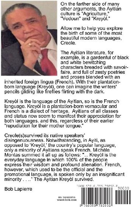 Comparative Linguistics (The Birth of Creoles)