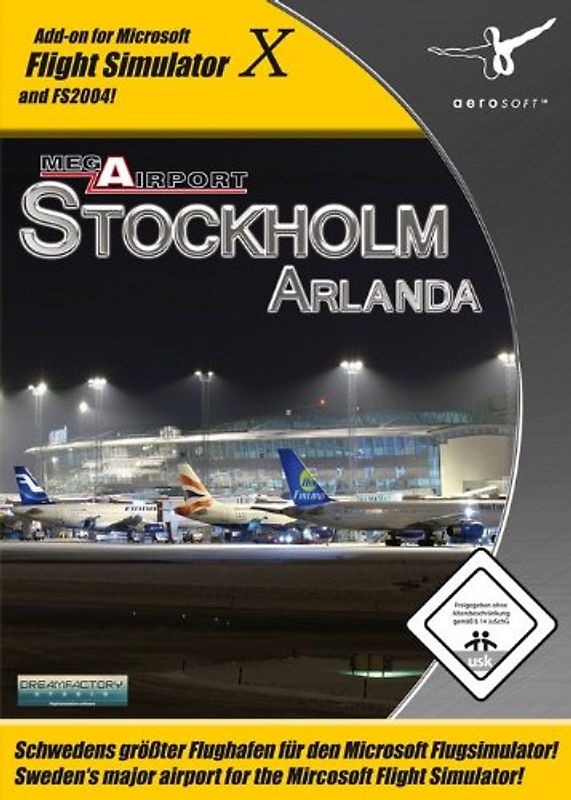 Mega Airport Stockholm - Arlanda [FSX AddOn] PC Spiele