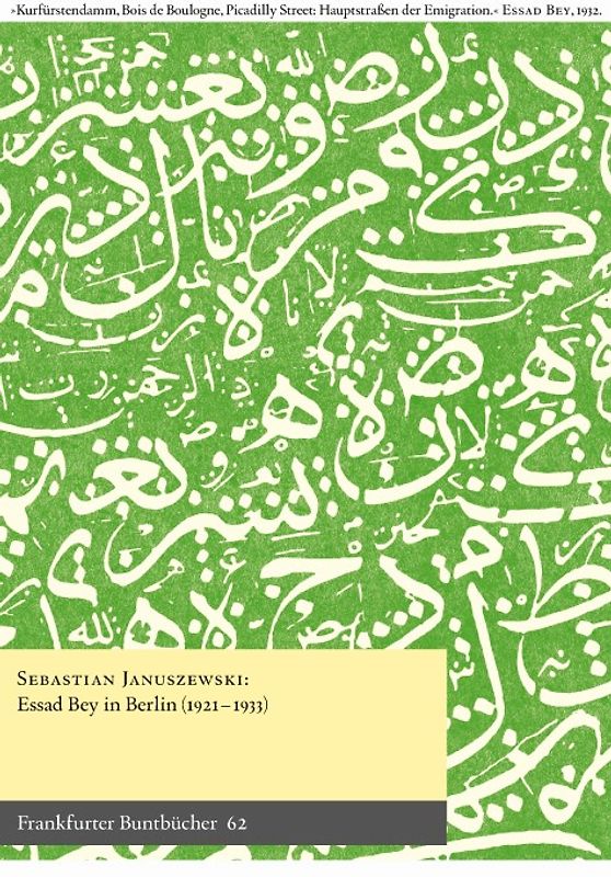 Essad Bey in Berlin (1921-1933)