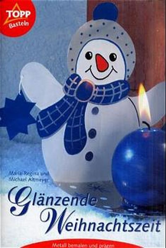 Glänzende Weihnachtszeit. Metall bemalen
