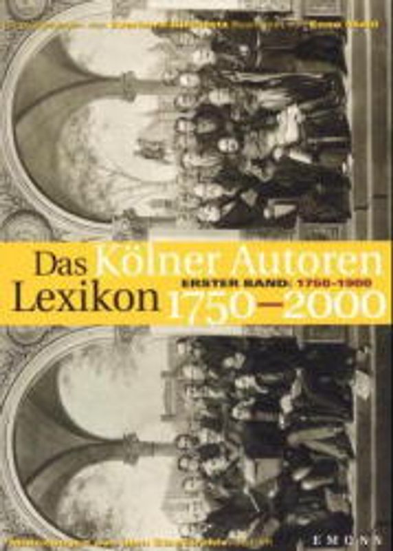 Kölner Autorenlexikon 1750-2000