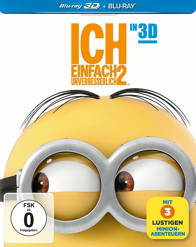 Ich - Einfach unverbesserlich 2 [Steelbook inkl. 2D Version] Blu-ray Disc