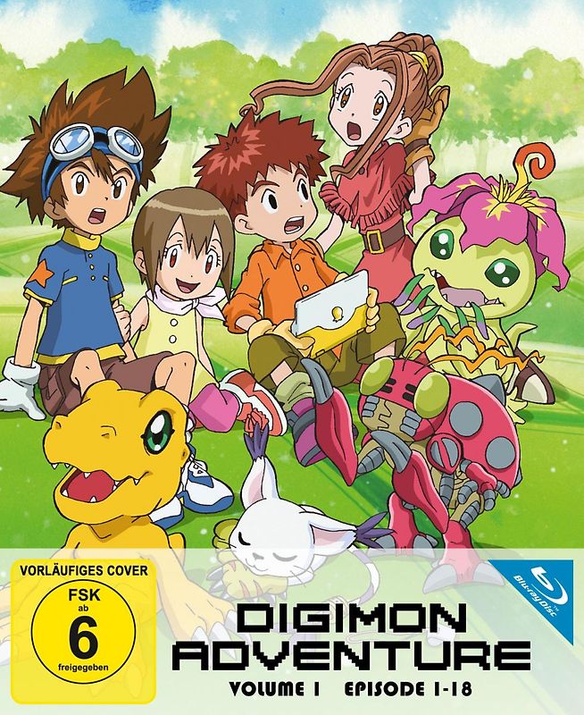 Digimon Adventure: Staffel 1.1 - Episode 01-18 [2 Discs] Blu-ray Disc