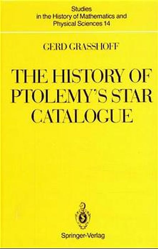 The History of Ptolemy's Star Catalogue