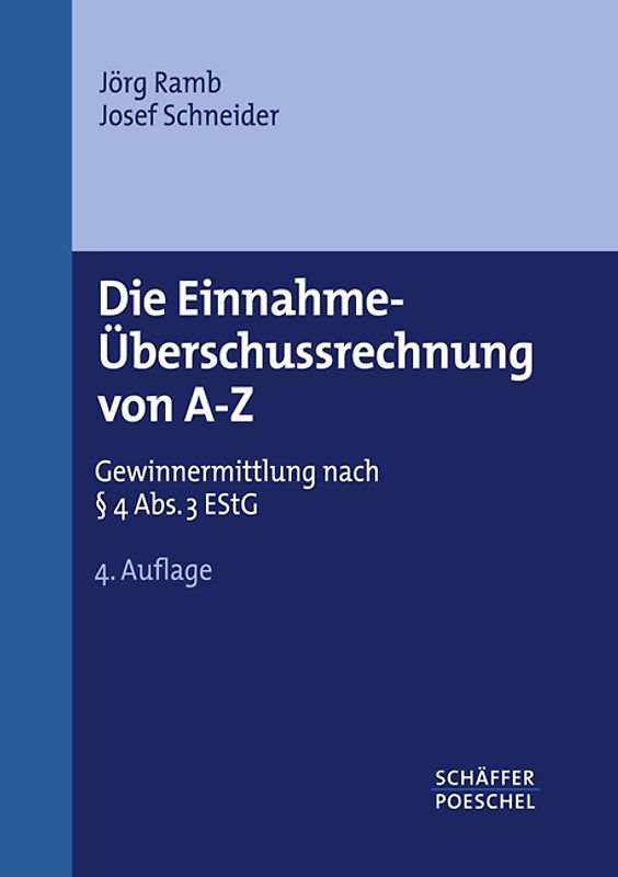 Die Einnahme-Überschussrechnung von A-Z