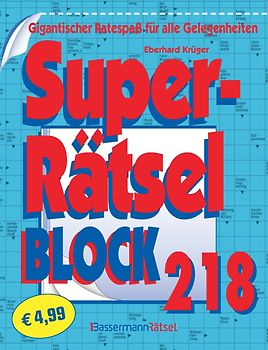 Superrätselblock 218