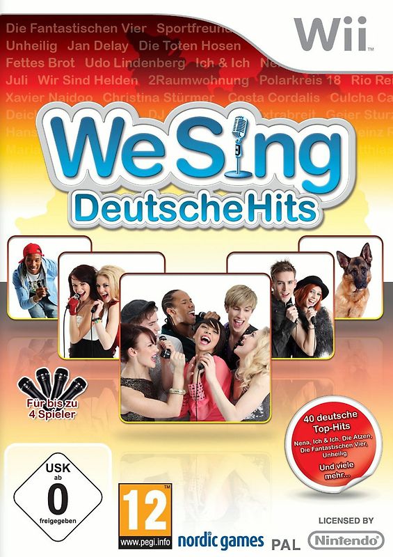 We Sing Deutsche Hits Nintendo Wii