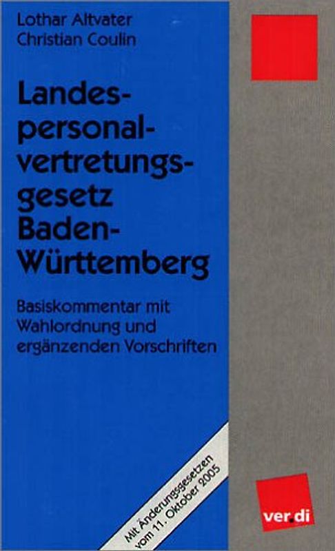 Landespersonalvertretungsgesetz Baden-Württemberg