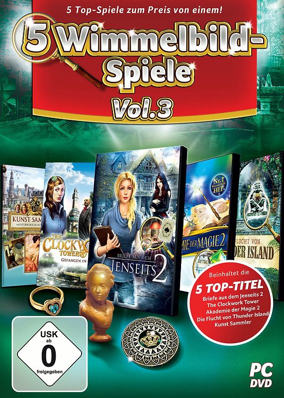 5 Wimmelbild Spiele vol. 3 PC Spiele