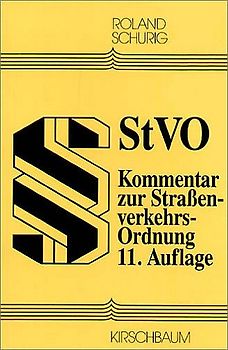 StVO - Strassenverkehrs-Ordnung