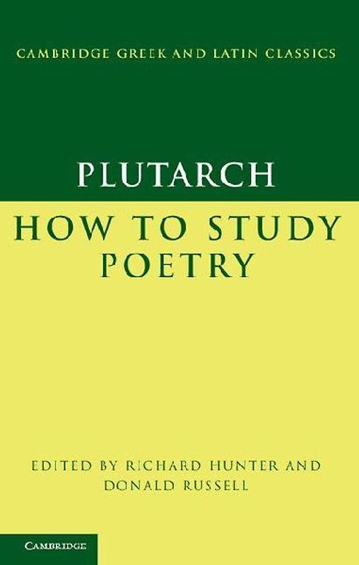 How to Study Poetry (de Audiendis Poetis)