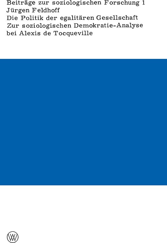 Die Politik der egalitären Gesellschaft
