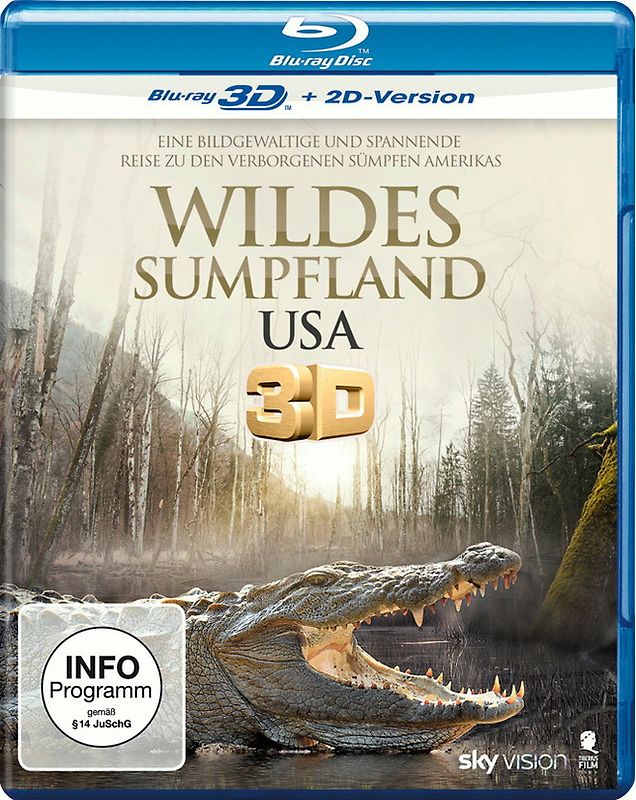 Wildes Sumpfland USA [Blu-ray 3D] 3D Blu-ray Disc