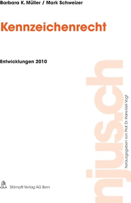 Kennzeichenrecht, Entwicklungen 2010