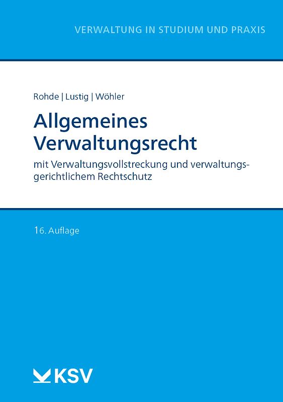 Allgemeines Verwaltungsrecht