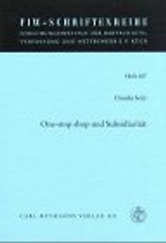 One-Stop shop und Subsidiarität. Eine Untersuchung des Verweisungsverfahren nach Art. 9 Fusionskontrollverordnung
