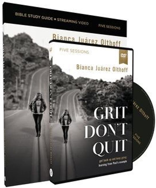 Grit Don't Quit Study Guide with DVD