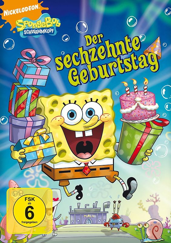 SpongeBob Schwammkopf: Der 16. Geburtstag DVD