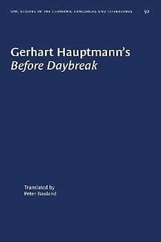 Gerhart Hauptmann's Before Daybreak