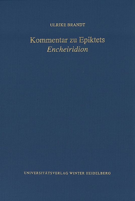 Kommentar zu Epiktets 'Encheiridion'