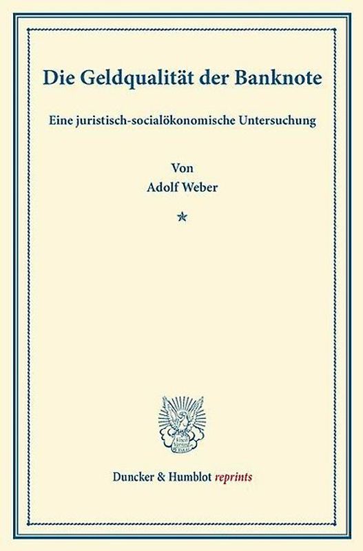 Die Geldqualität der Banknote.