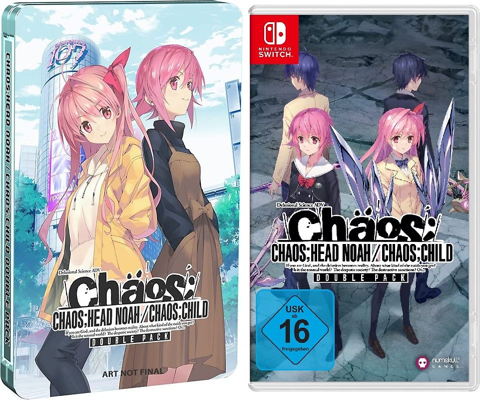 Chaos Double Pack (Chaos:Head Noah / Chaos:Child) [Steelbook Launch Edition] Nintendo Switch