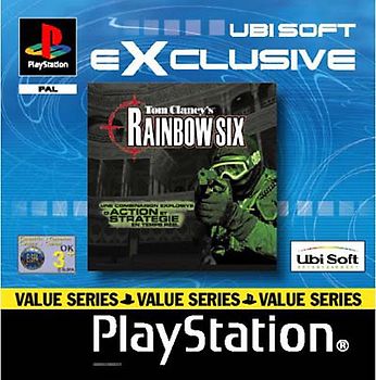 Tom Clancy's Rainbow Six [UbiSoft eXclusive] PlayStation 1