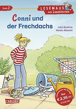 LESEMAUS zum Lesenlernen Stufe 2: Conni und der Frechdachs