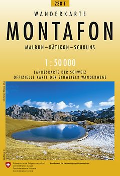 238T Montafon Wanderkarte