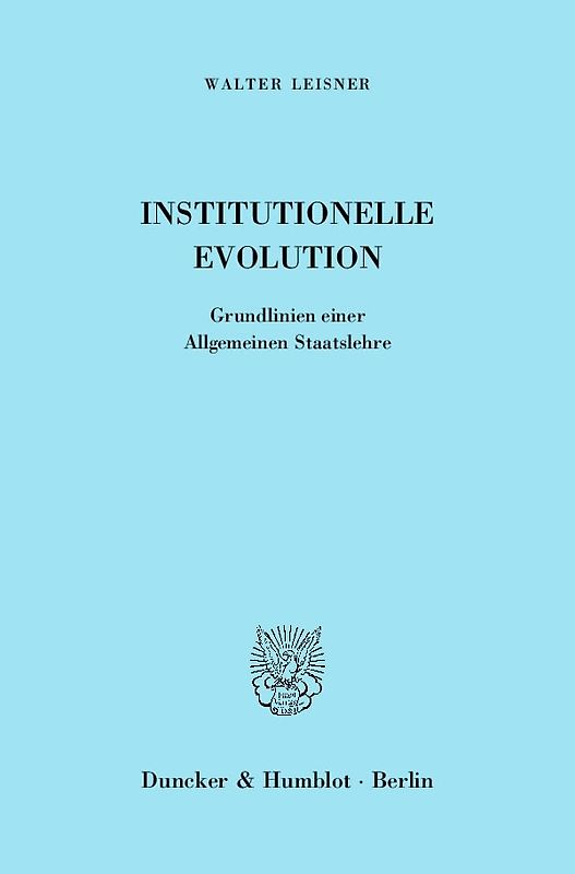 Institutionelle Evolution.