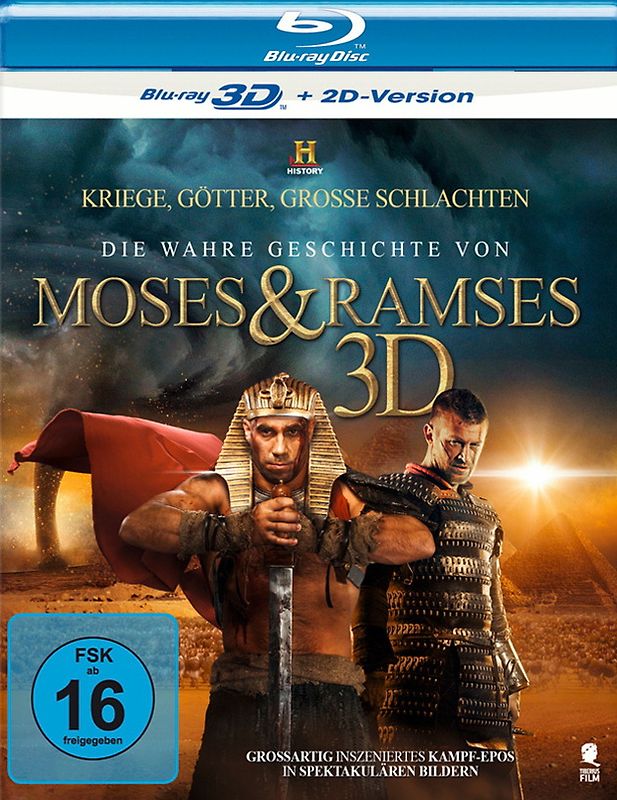 Die wahre Geschichte von Moses & Ramses 3D 3D Blu-ray Disc