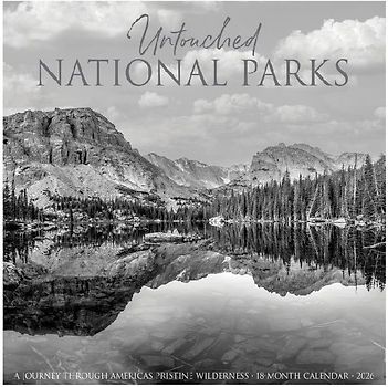 Untouched National Parks 2026 12 X 12 Wall Calendar