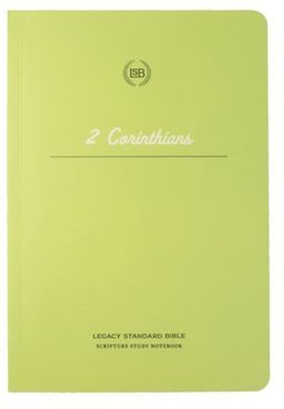 Lsb Scripture Study Notebook: 2 Corinthians