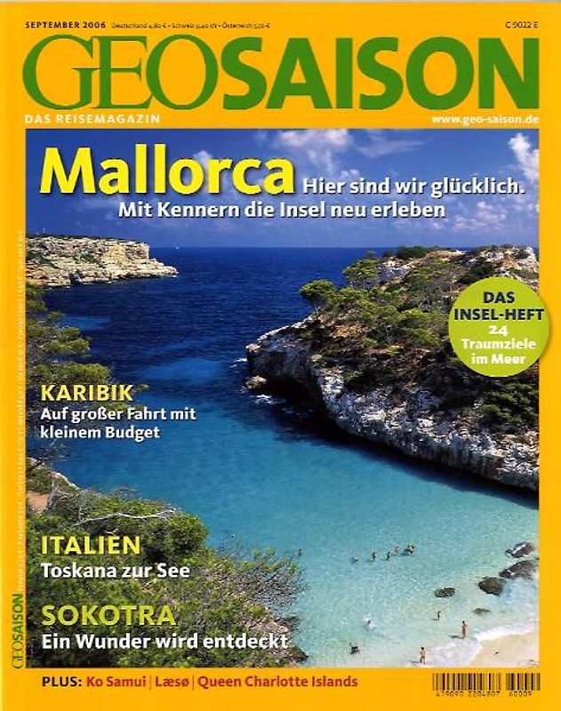 GEO Saison / Mallorca. Das Insel-Heft: 24 Traumziele im Meer