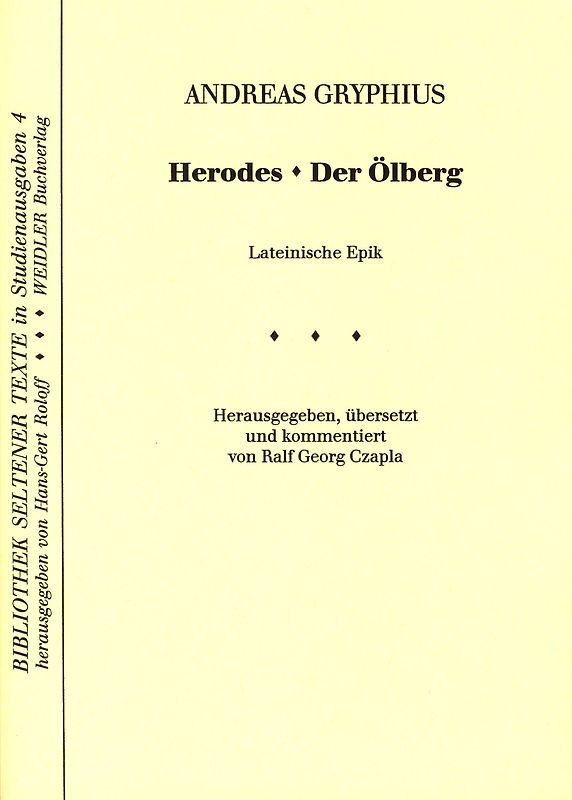 Herodes. Der Ölberg