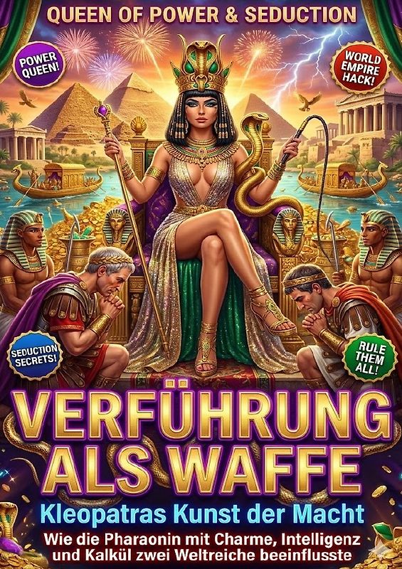 Verführung als Waffe: Kleopatras Kunst der Macht