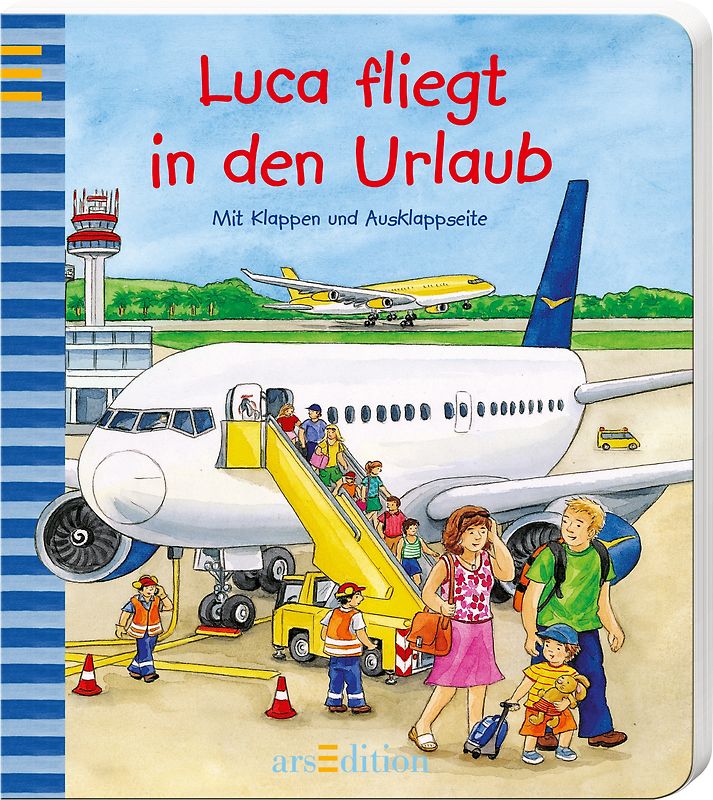 Luca fliegt in den Urlaub