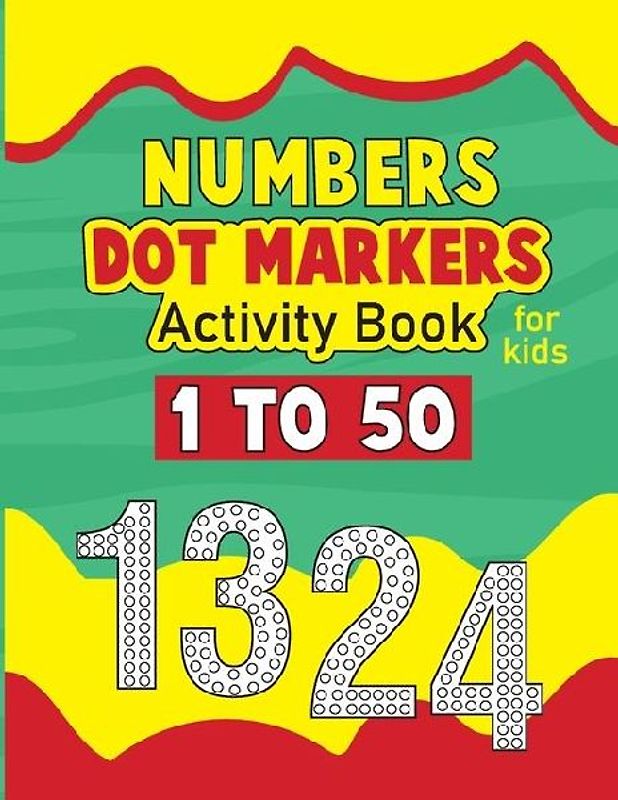 Number Dot Marker Activity Book for Toddlers