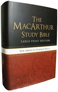 MacArthur Study Bible-NASB-Large Print