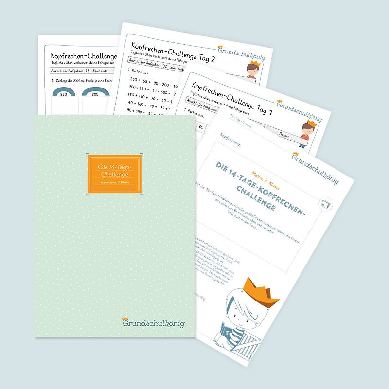 Die 14-Tage-Kopfrechen-Challenge im Zahlenraum 1 000