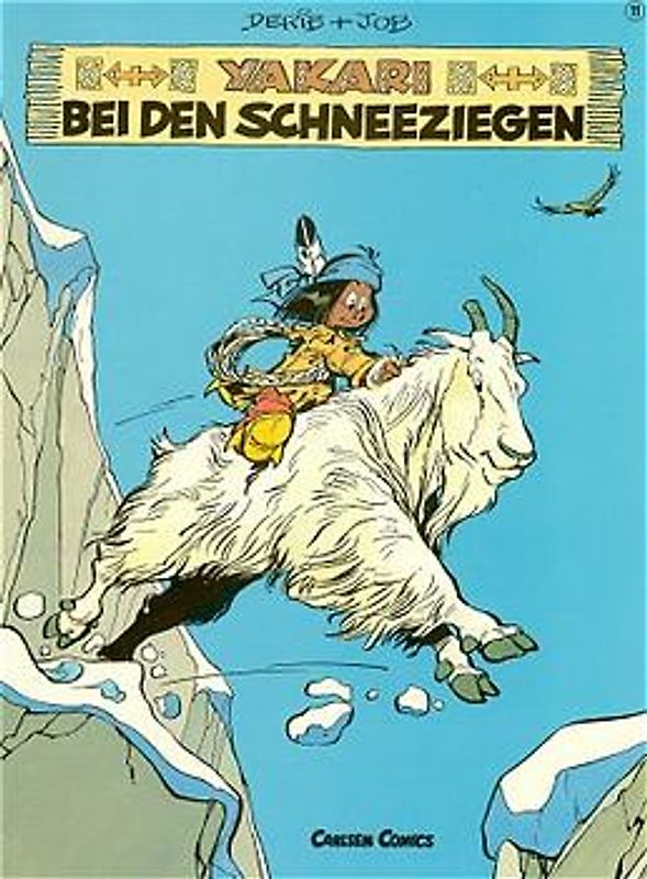 Yakari bei den Schneeziegen