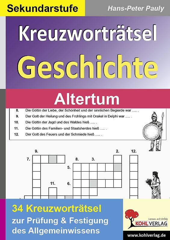 Kreuzworträtsel Geschichte / Altertum