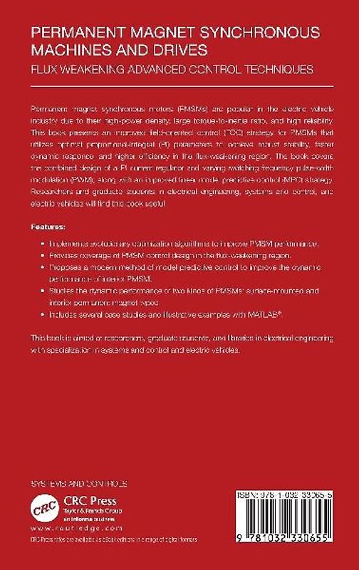Permanent Magnet Synchronous Machines and Drives