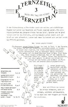 Die Tripptrappmaus. (2. Halbjahr). Elternzeitung.