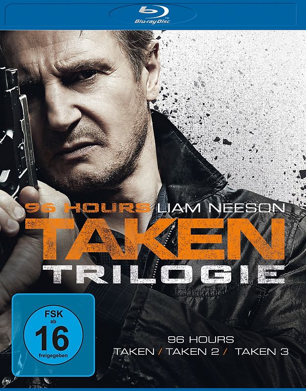 96 Hours-Taken 1-3 BD-Box Blu-ray Disc